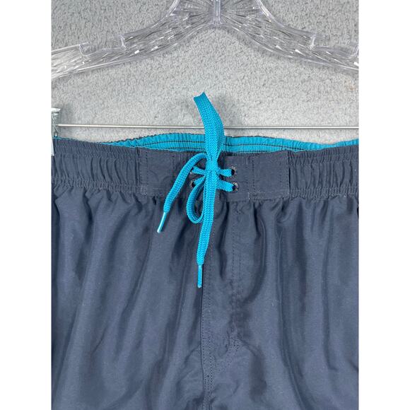 Speedo Mens Size XL Navy Swim Trunks - Picture 5 of 9